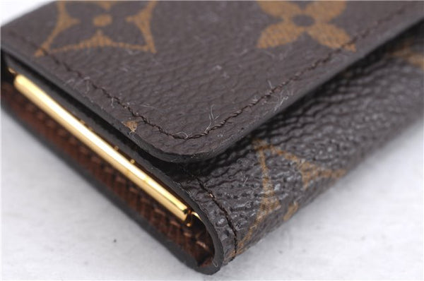 Auth Louis Vuitton Monogram Multicles 4 Four Hooks Key Case M62631 LV Box 2577E