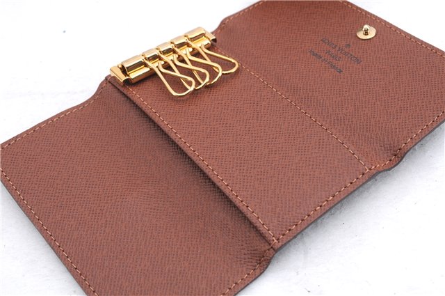 Auth Louis Vuitton Monogram Multicles 4 Four Hooks Key Case M62631 LV Box 2577E