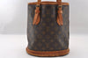 Authentic Louis Vuitton Monogram Bucket PM Shoulder Tote Bag Old Model LV 2577I