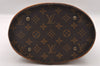 Authentic Louis Vuitton Monogram Bucket PM Shoulder Tote Bag Old Model LV 2577I