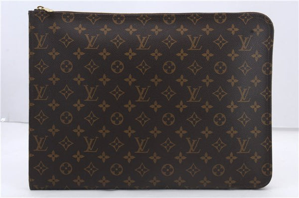 Authentic Louis Vuitton Monogram Poche Documents Document case M53400 LV 2578D