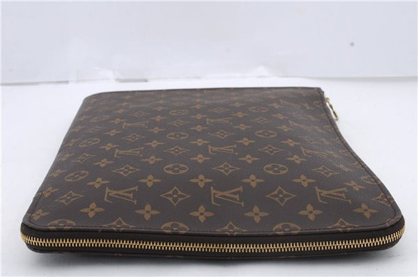 Authentic Louis Vuitton Monogram Poche Documents Document case M53400 LV 2578D