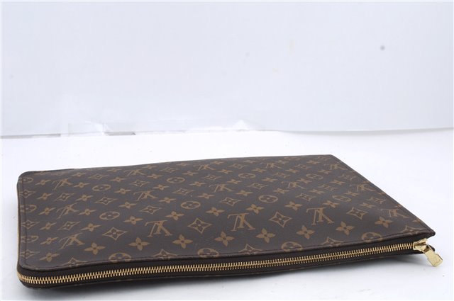 Authentic Louis Vuitton Monogram Poche Documents Document case M53400 LV 2578D