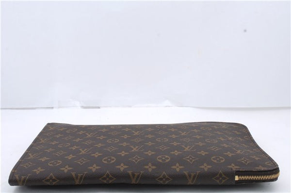 Authentic Louis Vuitton Monogram Poche Documents Document case M53400 LV 2578D