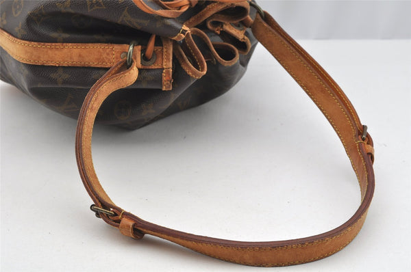 Authentic Louis Vuitton Monogram Noe Shoulder Drawstring Bag M42224 LV 2578I