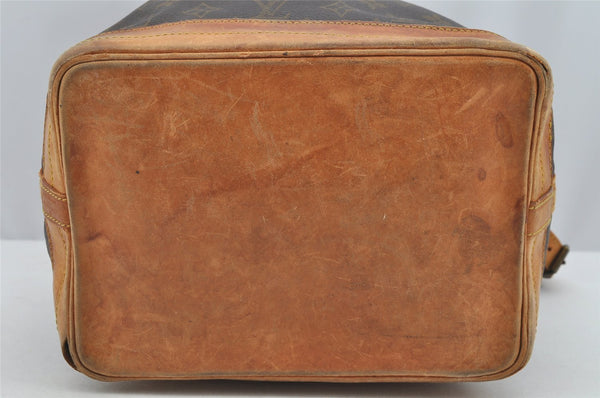 Authentic Louis Vuitton Monogram Noe Shoulder Drawstring Bag M42224 LV 2578I