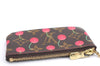 Auth Louis Vuitton Monogram Cherry Pochette Cles Coin Case M95042 LV Box 2579E