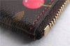Auth Louis Vuitton Monogram Cherry Pochette Cles Coin Case M95042 LV Box 2579E