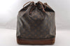Authentic Louis Vuitton Monogram Noe Shoulder Drawstring Bag M42224 LV 2579I