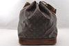 Authentic Louis Vuitton Monogram Noe Shoulder Drawstring Bag M42224 LV 2579I