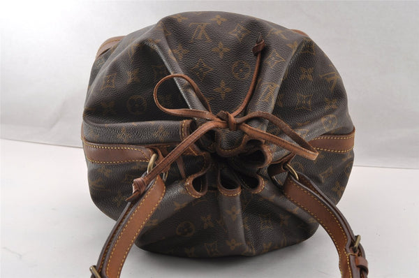 Authentic Louis Vuitton Monogram Noe Shoulder Drawstring Bag M42224 LV 2579I