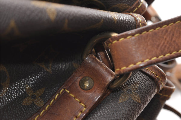 Authentic Louis Vuitton Monogram Noe Shoulder Drawstring Bag M42224 LV 2579I