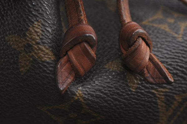 Authentic Louis Vuitton Monogram Noe Shoulder Drawstring Bag M42224 LV 2579I