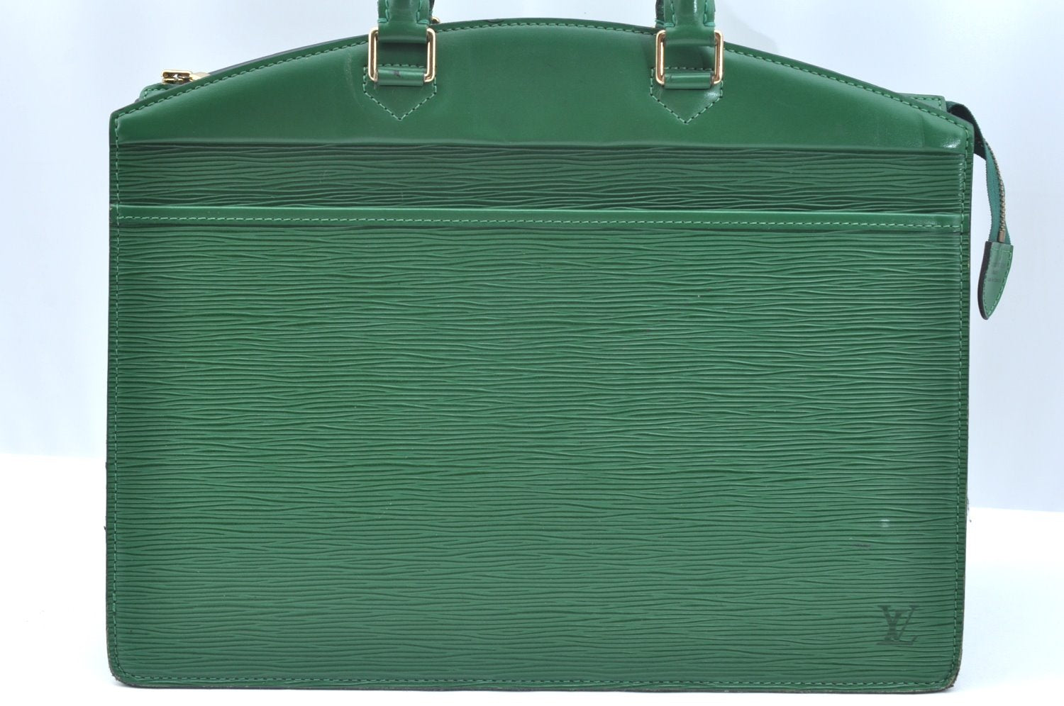 Authentic Louis Vuitton Epi Riviera Hand Bag Green M48184 LV 2580G