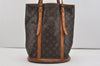 Authentic Louis Vuitton Monogram Bucket GM Shoulder Tote Bag Old Model LV 2580I