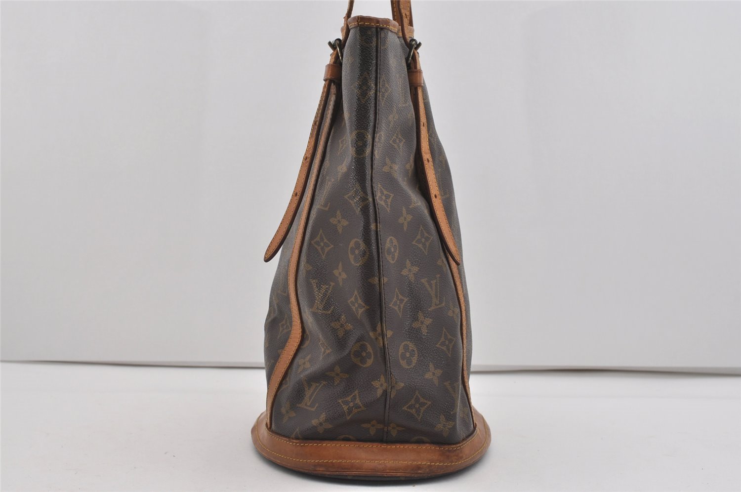 Authentic Louis Vuitton Monogram Bucket GM Shoulder Tote Bag Old Model LV 2580I