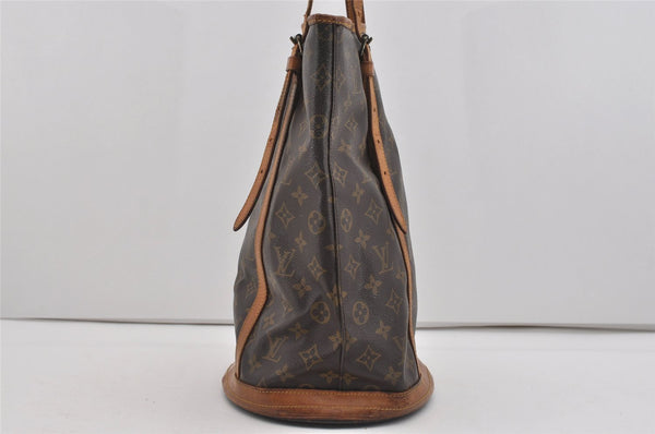 Authentic Louis Vuitton Monogram Bucket GM Shoulder Tote Bag Old Model LV 2580I