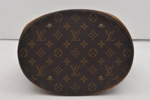 Authentic Louis Vuitton Monogram Bucket GM Shoulder Tote Bag Old Model LV 2580I