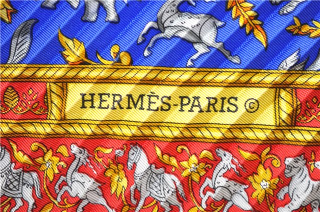 Authentic HERMES Pleats Scarf 