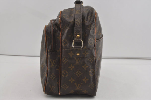 Authentic Louis Vuitton Monogram Nile 34 Shoulder Cross Body Bag Old Model 2581I