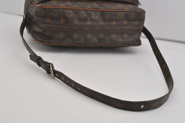 Authentic Louis Vuitton Monogram Nile 34 Shoulder Cross Body Bag Old Model 2581I