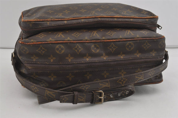 Authentic Louis Vuitton Monogram Nile 34 Shoulder Cross Body Bag Old Model 2581I