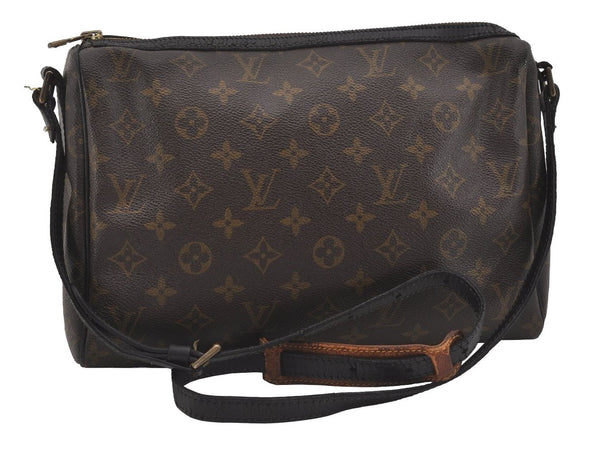 Authentic Louis Vuitton Monogram Tulleries MM Shoulder Bag M51348 LV Junk 2582I