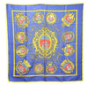 Authentic HERMES Carre 90 Scarf "LES ARMES DE PARIS FLVCTVAT" Silk Yellow 2583E