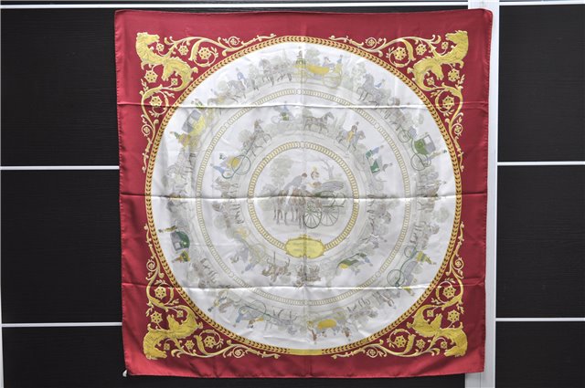 Authentic HERMES Carre 90 Scarf 