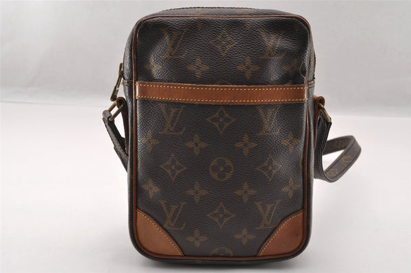 Authentic Louis Vuitton Monogram Danube Shoulder Cross Body Bag M45266 LV 2585I