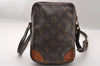 Authentic Louis Vuitton Monogram Danube Shoulder Cross Body Bag M45266 LV 2585I