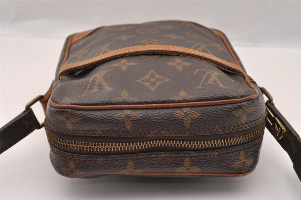 Authentic Louis Vuitton Monogram Danube Shoulder Cross Body Bag M45266 LV 2585I