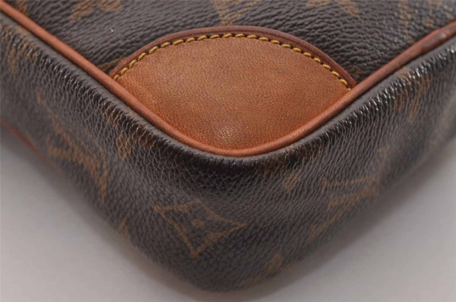 Authentic Louis Vuitton Monogram Danube Shoulder Cross Body Bag M45266 LV 2585I