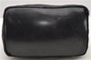 Authentic GUCCI Bamboo Shoulder Hand Bag Nylon Leather Black 2586D