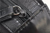 Authentic GUCCI Bamboo Shoulder Hand Bag Nylon Leather Black 2586D