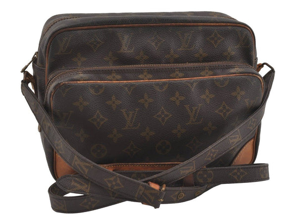 Authentic Louis Vuitton Monogram Nile Shoulder Cross Body Bag M45244 LV 2586I