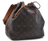 Authentic Louis Vuitton Monogram Petit Noe Shoulder Bag M42226 LV 2587D