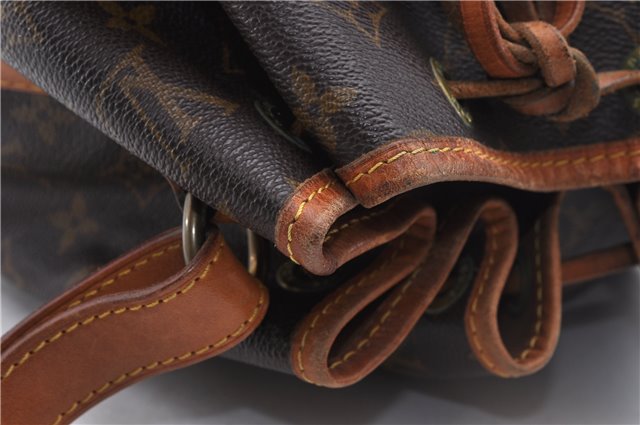 Authentic Louis Vuitton Monogram Petit Noe Shoulder Bag M42226 LV 2587D