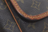 Authentic Louis Vuitton Monogram Gibeciere GM Shoulder Cross Bag M42246 LV 2589I