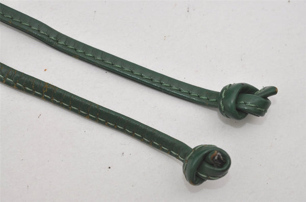 Authentic Louis Vuitton Epi Noe Shoulder Drawstring Bag Green M44004 LV 2591I