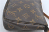 Authentic Louis Vuitton Monogram Pochette Accessoires Pouch M51980 LV 2592B