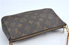 Authentic Louis Vuitton Monogram Pochette Accessoires Pouch M51980 LV 2592B