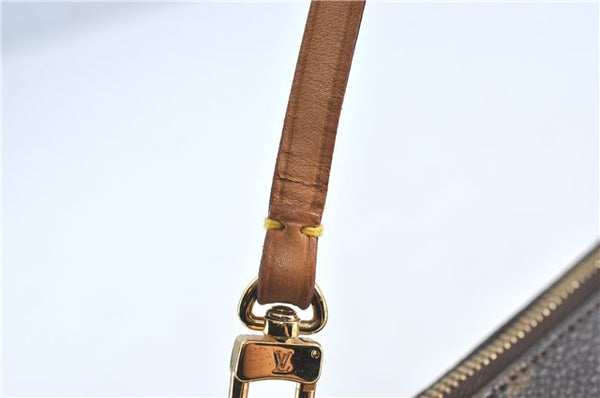 Authentic Louis Vuitton Monogram Pochette Accessoires Pouch M51980 LV 2592B