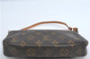 Authentic Louis Vuitton Monogram Pochette Accessoires Pouch M51980 LV 2592B