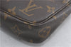 Authentic Louis Vuitton Monogram Pochette Accessoires Pouch M51980 LV 2592B