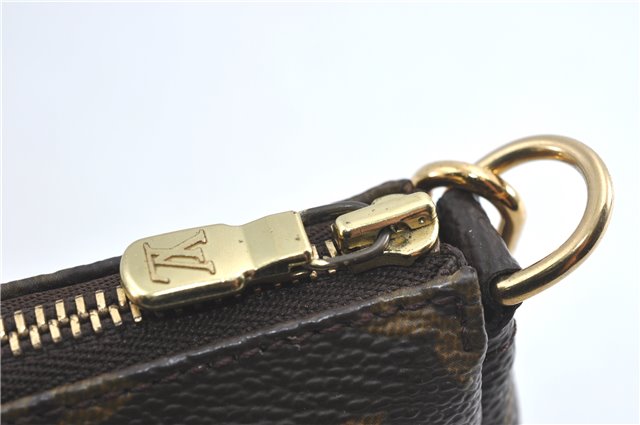 Authentic Louis Vuitton Monogram Pochette Accessoires Pouch M51980 LV 2592B