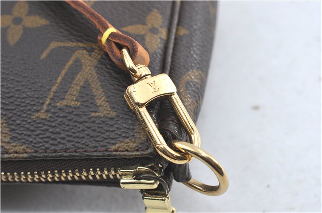 Authentic Louis Vuitton Monogram Pochette Accessoires Pouch M51980 LV 2592B