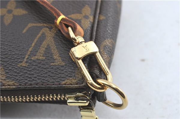 Authentic Louis Vuitton Monogram Pochette Accessoires Pouch M51980 LV 2592B