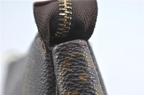 Authentic Louis Vuitton Monogram Pochette Accessoires Pouch M51980 LV 2592B