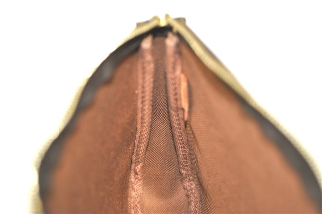 Authentic Louis Vuitton Monogram Pochette Accessoires Pouch M51980 LV 2592B